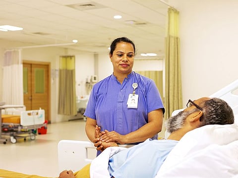 File photo of a nurse in UAE, for illustrative purposes only