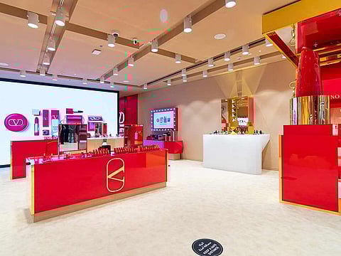 The pop-up, which opened at The Dubai Mall has a playful ambience