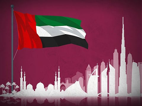 The UAE’s 50th anniversary comes on a Thursday. It was the same day when the UAE flag was raised for the first time.