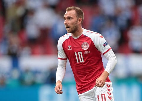 Christian Eriksen has begun working out at the training ground of his youth club in Denmark following his rehabilitation after suffering a cardiac arrest at Euro 2020.