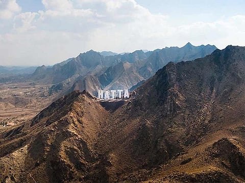 The rugged Hatta region of Dubai emirate, seen here in a file photo, is one of many destinations highlighted in guide