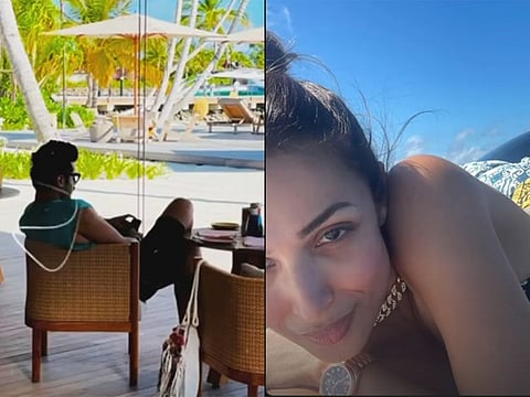 Arjun Kapoor and Malaika Arora in Maldives