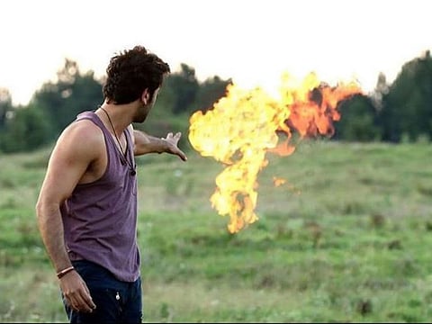 Ranbir Kapoor in 'Bhramastra' BTS