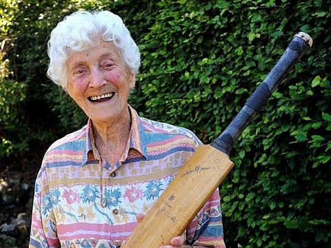 Eileen Ash, the world's oldest former Test cricketer, has died aged 110.