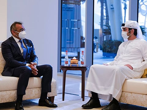 Sheikh Maktoum highlighted the keenness of the UAE leadership to create conditions that enable organisations to participate in driving economic growth.