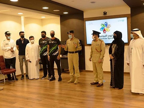 The simulated football games tournament was part of Dubai Police’s continuous efforts to organise sports programmes for inmates to raise their fitness levels.