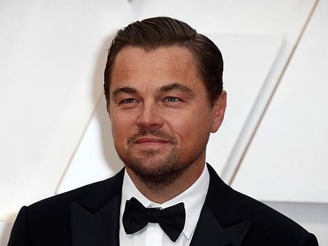 Leonardo DiCaprio poses on the red carpet during the Oscars arrivals at the 92nd Academy Awards in Hollywood, Los Angeles, California, U.S., February 9, 2020.
