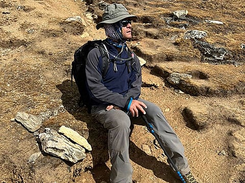 Shelvin Kraemer, a South African expatriate from Dubai with a lifelong disability braves the challenge to reach the base camp of Mount Everest.
