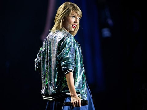 American singer Taylor Swift in a file photo