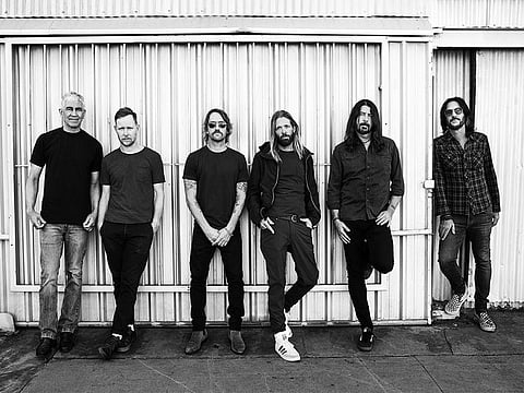 American rock legends, The Foo Fighters
