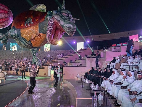 The opening ceremony of Sharjah Events Festival on Friday featured several shows at Al Majaz Amphitheater