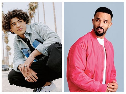 Issam Al Najjar and Craig David