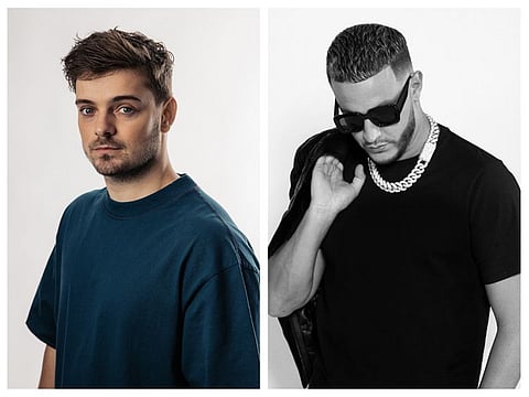 Dutch DJ Martin Garrix and France's DJ Snake