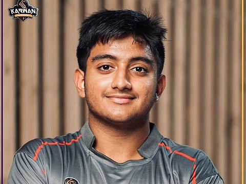 Dubai teenager Harshit Seth, who claimed a double hat-trick in one over.