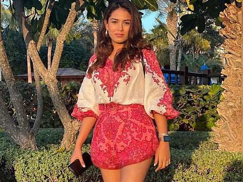 Mira Rajput in Dubai