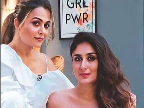 Amrita Arora and Kareena Kapoor Khan