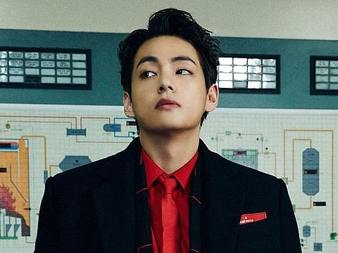 V of K-Pop group BTS