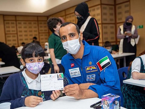 The postcards will be transported by Emirates Post, the UAE’s official postal operator and leading express provider, to the US, where the cards will be placed onboard Blue Origin rockets and sent into space, then stamped Flown to Space on each postcard before being returned to the students as a special souvenir on the occasion of the UAE’s Golden Jubilee.