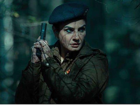 Raveena Tandon in 'Aranyak'.