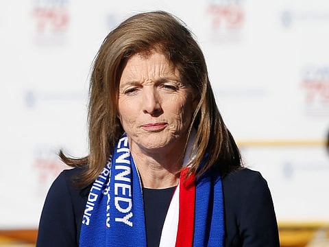 File: Caroline Kennedy, daughter of former President John F. Kennedy