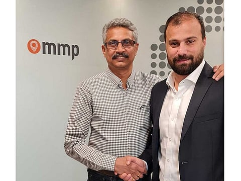 Gowthaman Ragothaman, CEO of Aqilliz, and Ayman Hayder, CEO of MMPWW