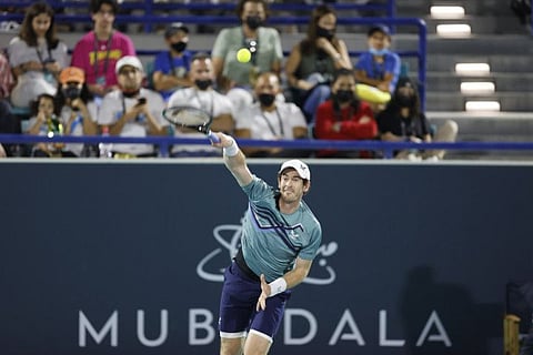 Andy Murray admitted he served and returned well in his semi-final victory over Rafa Nadal.