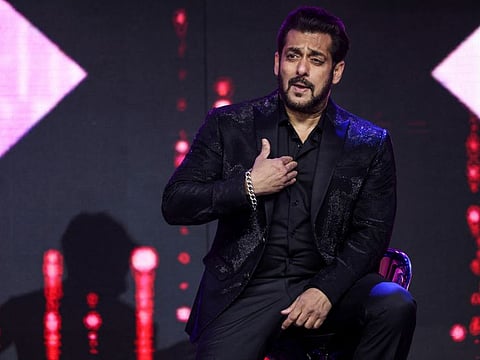Bollywood star Salman Khan.
