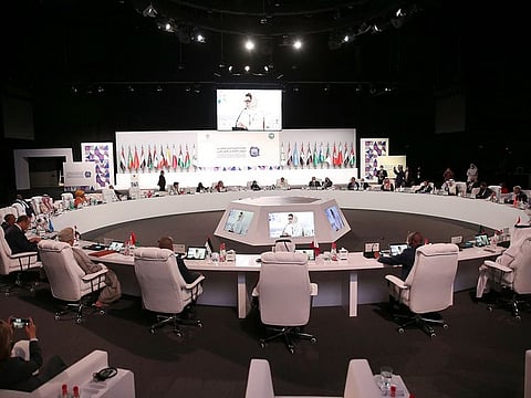 The two-day conference started on Sunday at Expo 2020 Dubai with 18 ministers from the Arab world