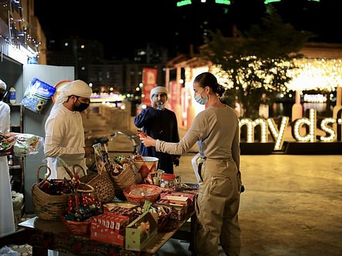 Al Seef Market during Dubai Shopping Festival