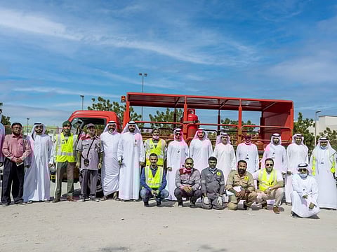Dubai Regulatory Committee for Petroleum Products Trading, under the Dubai Supreme Council of Energy, conducted inspection campaigns on LPG cylinder distribution vehicles in different areas of Dubai.