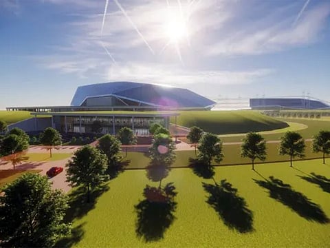 An illustration of a Rolls-Royce reactor