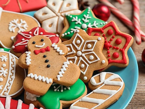All I want for Xmas is… sweet and savoury cookies! Image used for illustrative purposes only