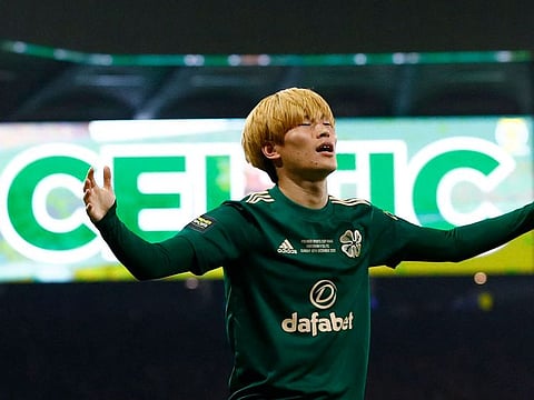 Celtic's Kyogo Furuhashi