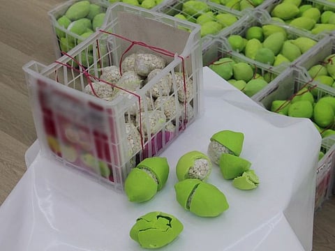 Dubai Police say four suspect have been arrested on charges of smuggling drugs in a lemon shipment.