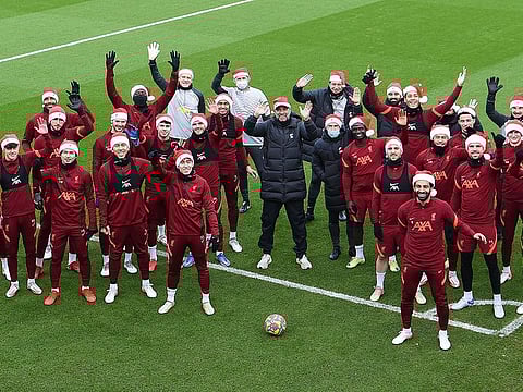 Liverpool had a Christmas message for fans