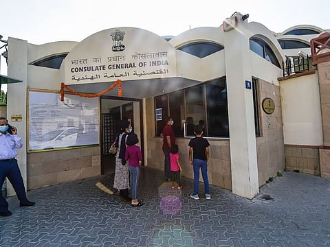 The Consulate General of India in Bur Dubai. Picture for illustrative purposes only.