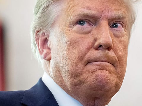 US President Donald Trump