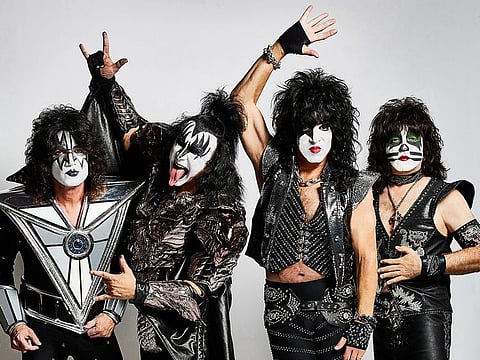Rock band Kiss are set to bring their trademark energy to Dubai for New Year's Eve.