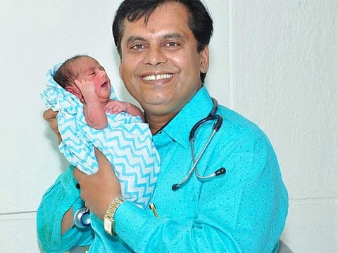 Pune medico, Dr Ganesh Rakh, 46, announced 'free delivery' of all infant girls born in his Rakh's Medicare Hospital.
