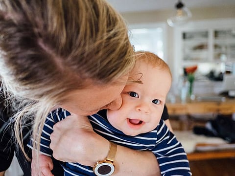 When we hug our babies, it not only helps them regulate their emotions but are very important for both nervous system regulation and brain development.