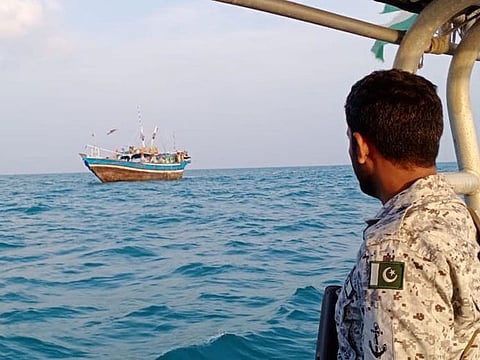 Pakistan Maritime Security Agency (PMSA) and Balochistan’s fisheries department conducted joint operations against illegal fishing in Gwadar on January 2.