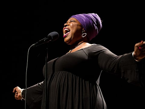 Vocalist Gisele Jackson.