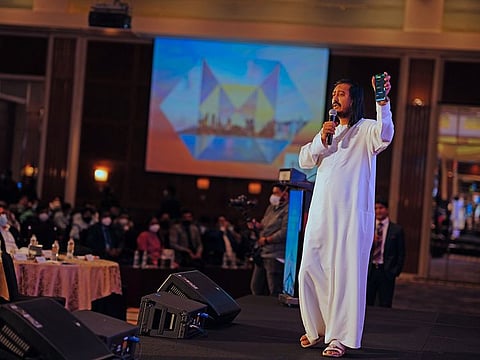 One of the startup founders represented in the fifth round of the 'Elevate' sessions hosted by the Conul-General of India. Pictured here is Amir Sayed of MyAircard.