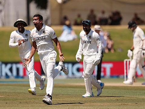 Bangladesh thrashed New Zealand in the first Test