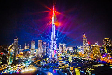 Burj Khalifa laser and light show from NYE extended to March 31