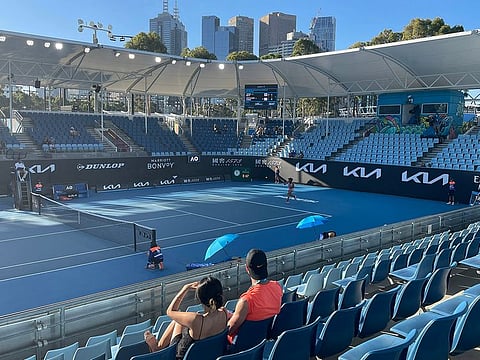 Melbourne Park, venue for the Australian Open.