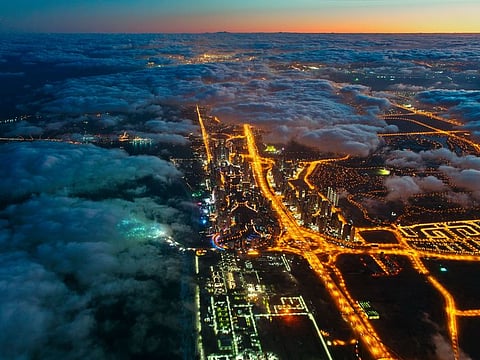 A still from 'Awaken' featuring Dubai