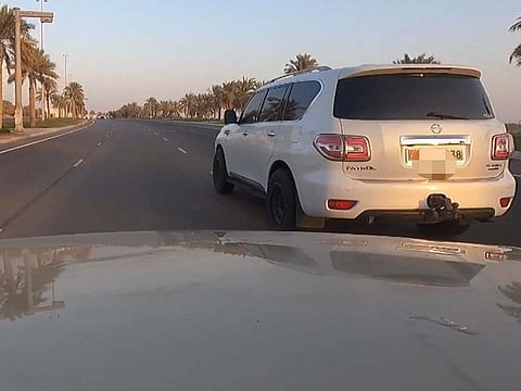 Police said that changing lanes without indicating often confuses the drivers behind, which can cause accidents. Picture for illustrative purposes only.