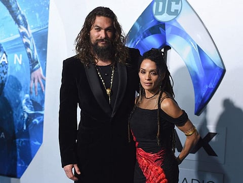 Jason Momoa and Lisa Bonet.