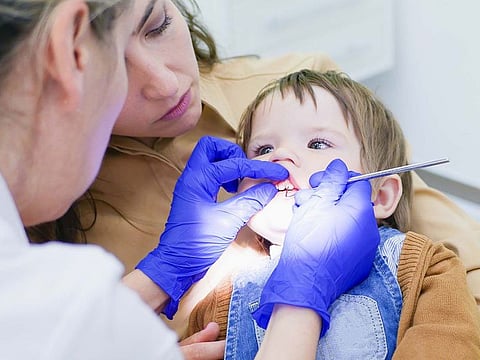 Take your child to a paediatric dentist for a check-up every six months or at least once a year.